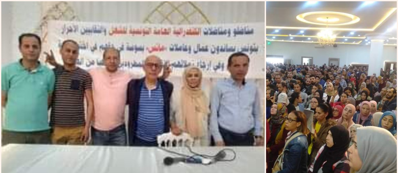 الكنفدرالية العامة التونسية للشغل تندد بـ"الاعتداء على العمل النقابي"